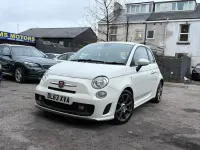 Used Abarth 500 135 HP (99 kW) 2014 White Hatchback