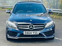Used Mercedes C250 AMG Line Premium Plus 2014 Blue Sedan