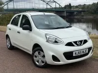Used Nissan Micra Visia 80 HP (58 kW) 2015 White Hatchback