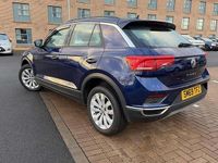 Used VW T-Roc SE 115 HP (84 kW) 2020 Blue SUV