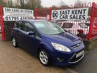 Used Ford C-MAX Zetec 115 HP (84 kW) 2014 Blue MPV