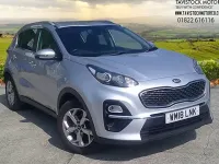 Used Kia Sportage 134 HP (98 kW) 2018 Silver SUV