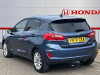 Used Ford Fiesta Titanium 125 HP (91 kW) 2020 Blue Hatchback