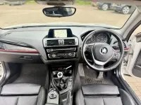 Used BMW 116 Sport Line 116 HP (85 kW) 2016 White Hatchback
