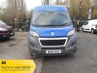 Begagnad Peugeot Boxer 2015 Blå Van