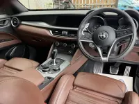 Used Alfa Romeo Stelvio 280 HP (205 kW) 2018 Blue SUV