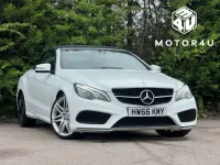 Used Mercedes E350 AMG line 2016 White Cabriolet