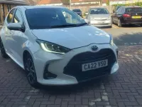 Used Toyota Yaris Design 2022 White Hatchback