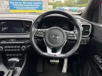 Used Kia Sportage GT-Line S 177 HP (130 kW) 2021 Red SUV