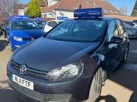 Used VW Golf VI Match 122 HP (89 kW) 2011 Blue Hatchback