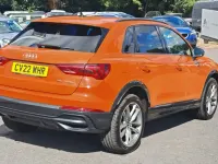 Used Audi Q3 Black Edition 245 HP (180 kW) 2022 Orange SUV