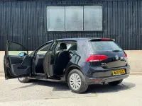 Used VW Golf VII S 105 HP (77 kW) 2013 Black Hatchback
