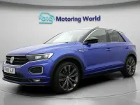 Used VW T-Roc R-line 190 HP (139 kW) 2019 Blue SUV