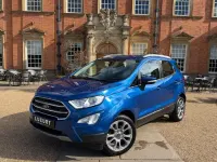 Used Ford Ecosport Titanium 100 HP (73 kW) 2018 Blue SUV