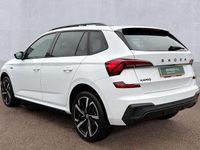 Used Skoda Kamiq Monte Carlo 116 HP (85 kW) 2025 Moon white metallic  SUV