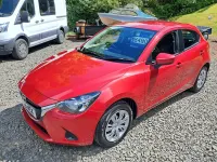 Used Mazda 2 75 HP (55 kW) 2016 Red Hatchback