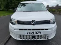 Used VW Caddy Pro 102 HP (75 kW) 2021 White MPV