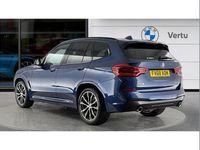 Used BMW X3 M Sport 190 HP (139 kW) 2018 Blue SUV