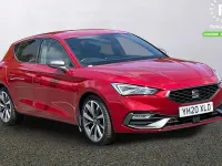 Used Seat Leon FR First Edition 150 HP (110 kW) 2020 Red Hatchback