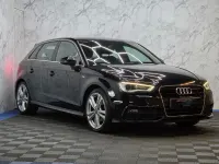 Used Audi A3 Sportback S-Line 105 HP (77 kW) 2014 Black Hatchback