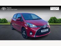 Used Toyota Yaris Hybrid 2016 Red Hatchback