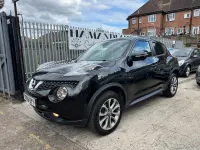 Used Nissan Juke Tekna 117 HP (86 kW) 2016 Black SUV