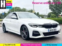 Used BMW 320 M Sport 184 HP (135 kW) 2021 White Sedan
