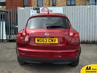 Used Nissan Juke N-TEC 117 HP (86 kW) 2013 Red SUV
