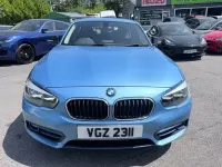 Używany BMW 116 Sport Line 2018 Niebieski Hatchback
