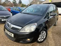 Used Vauxhall Zafira Design Edition 115 HP (84 kW) 2012 Black MPV