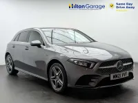 Used Mercedes A250 AMG line 214 HP (157 kW) 2021 Grey Hatchback