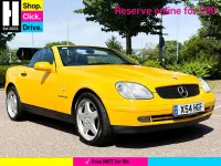 Used Mercedes SLK230 197 HP (144 kW) 2000 Yellow Cabriolet