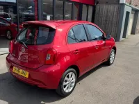 Used Nissan Micra Acenta 2016 Red Hatchback