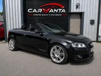 Used Audi A3 Cabriolet S-Line 140 HP (102 kW) 2008 Black Cabriolet