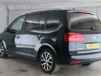 Used VW Touran SE 105 HP (77 kW) 2014 Green MPV