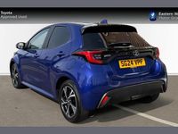 Used Toyota Yaris Hybrid Design 113 HP (83 kW) 2024 Blue Hatchback