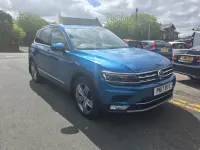 Used VW Tiguan SEL 180 HP (132 kW) 2017 Blue SUV