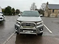 Used Toyota HiLux 150 HP (110 kW) 2019 Silver Pickup