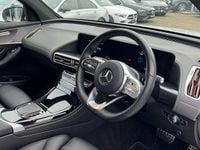 Used Mercedes EQC400 AMG Line Premium 300 kW (408 HP) 2023 Manufaktur opalite white bright SUV