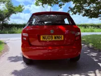 Used Skoda Fabia 2009 Red Hatchback