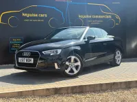 Used Audi A3 Cabriolet Sport 2017 Black Cabriolet