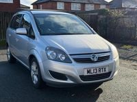 Used Vauxhall Zafira 115 HP (84 kW) 2013 Silver MPV