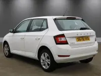 Used Skoda Fabia SE 60 HP (44 kW) 2020 White Hatchback