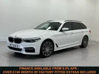 Used BMW 530 M Sport 265 HP (194 kW) 2017 White Estate