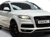 Used Audi Q7 S-line plus 204 HP (150 kW) 2014 White SUV