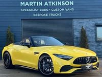 Used Mercedes SL43 AMG Premium Plus 381 HP (280 kW) 2023 Yellow Cabriolet