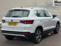 Used Seat Ateca SE Technology 115 HP (84 kW) 2019 White SUV