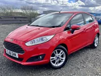Used Ford Fiesta Zetec 2016 Red Hatchback