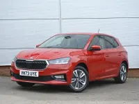 Used Skoda Fabia SE L 110 HP (80 kW) 2024 Red Hatchback