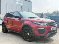 Used Land Rover Range Rover evoque HSE Dynamic 2017 Red Estate
